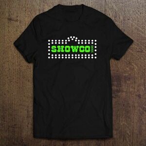 New Best Showco Sound001 Distress2 Logo Ts Te TShirt T Shirt Black